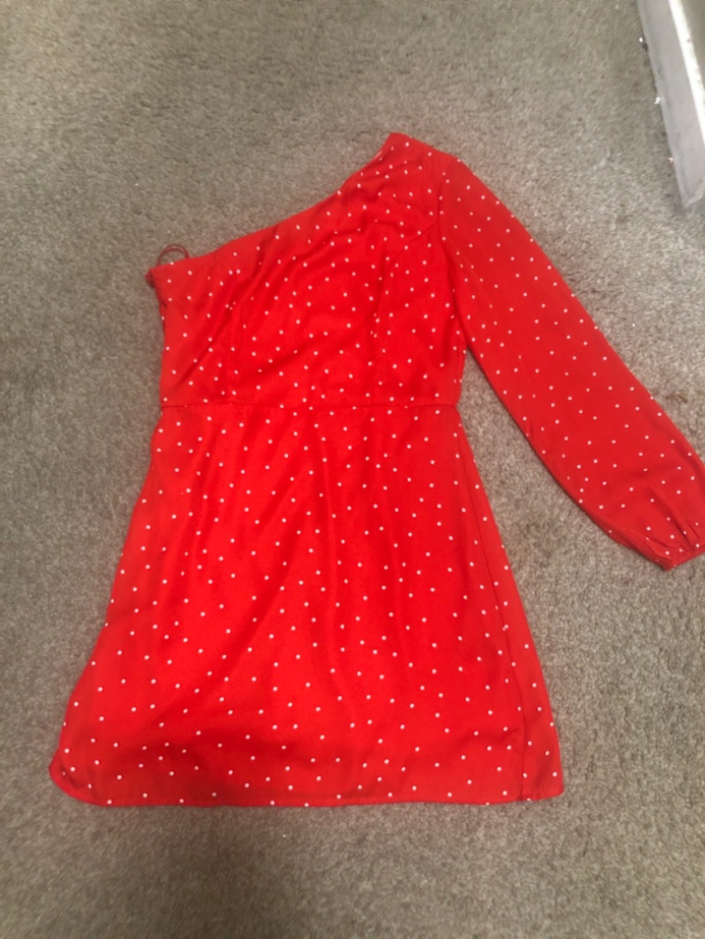 Fashion Nova NWT! Dot Com Polka Dot Dress Size S Like New - Picture 2 of 4